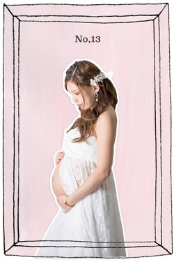 大阪扇町マタニティーフォトスタジオの無料トップス衣装013